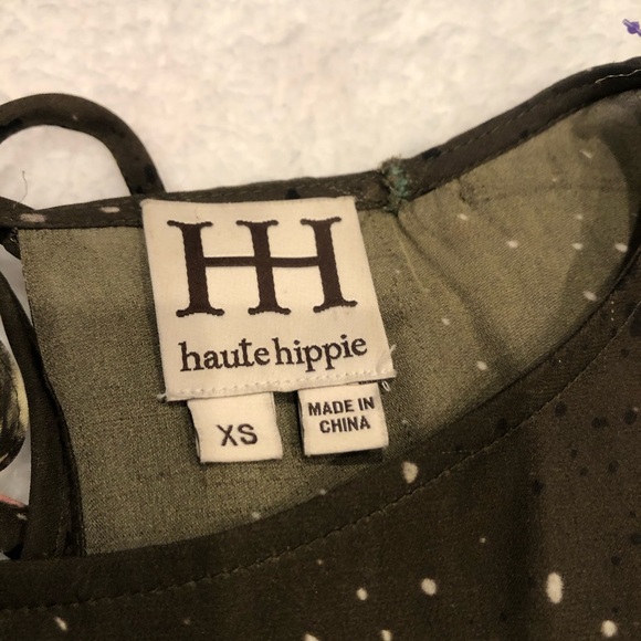 Green Peacock 100% Silk Dress Fit Flare Open Back - Picture 4 of 7